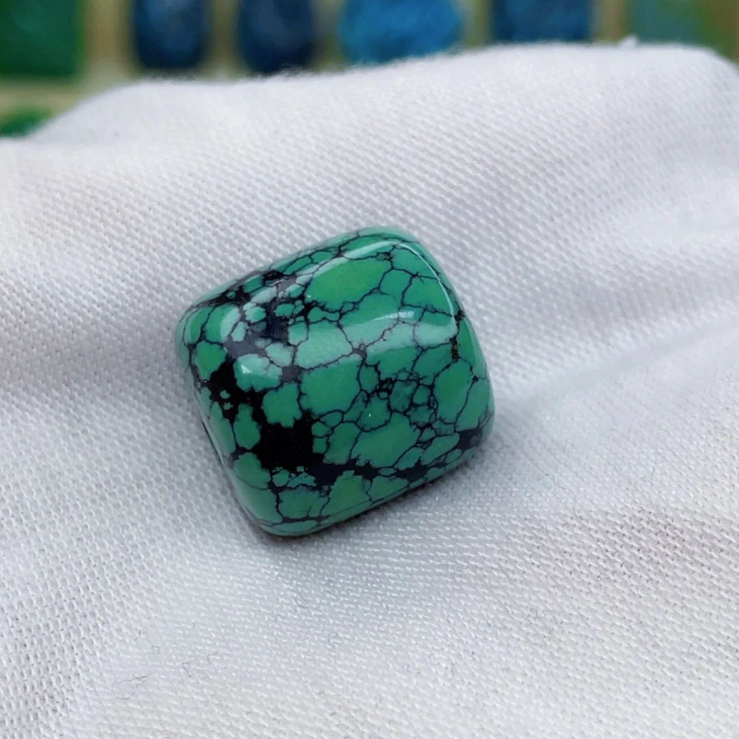 绿松石桶珠16.9未镶嵌