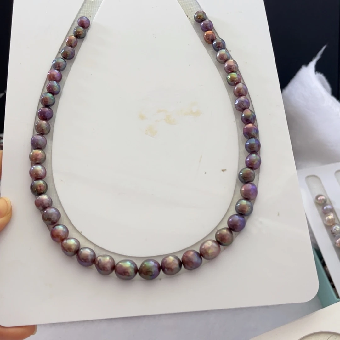 淡水珍珠手绳银S925镶嵌