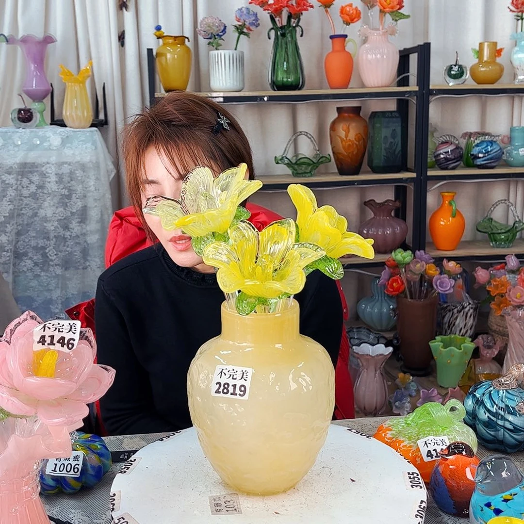 3花1瓶家悦花瓶花器摆件