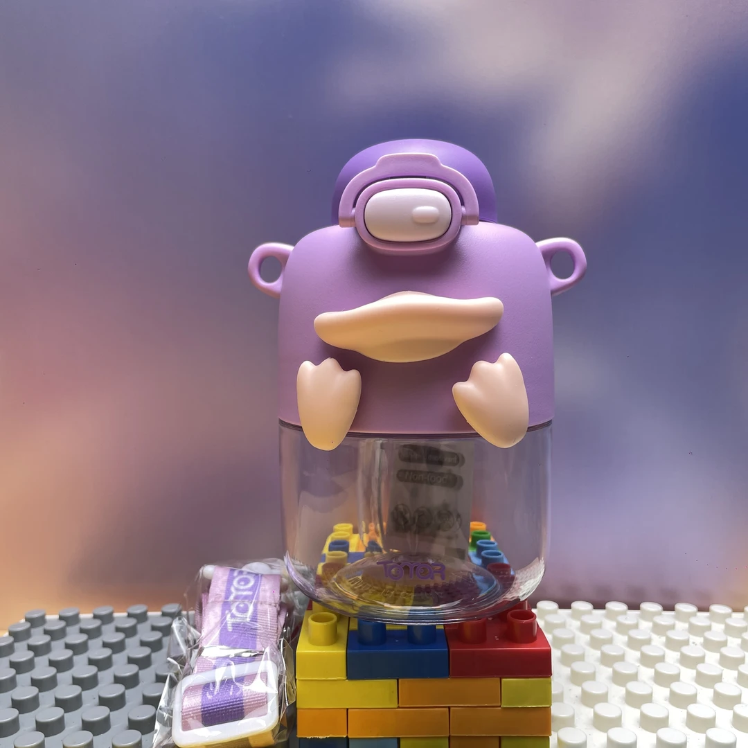 J083可可鸭吸管杯*宝宝专用