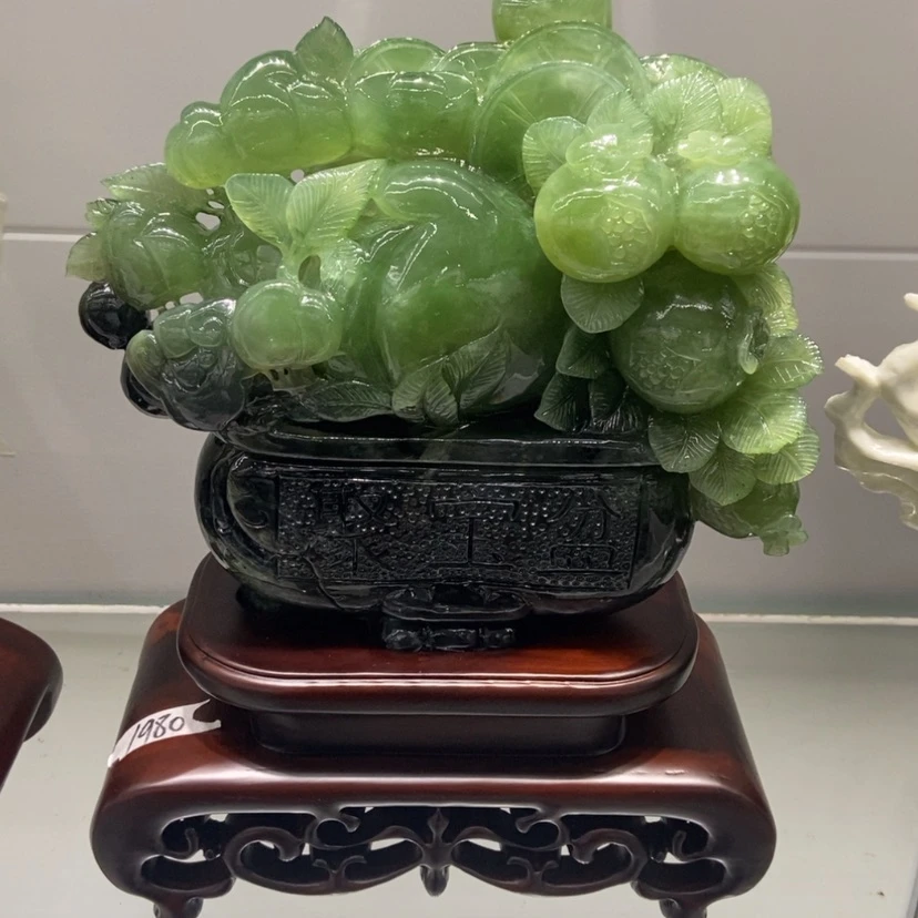 【闪购商品】未镶嵌蛇纹石玉（覆膜）珠宝奇石