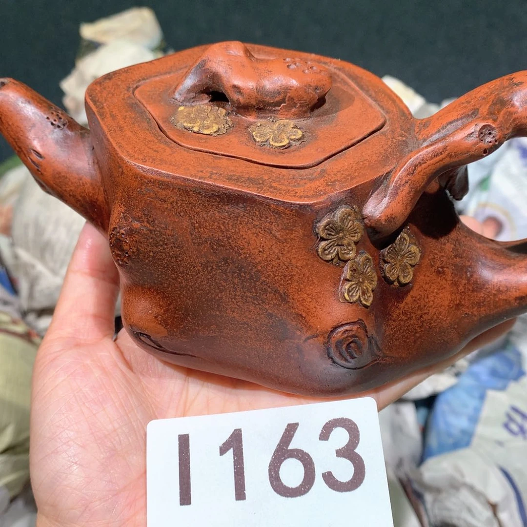 茶壶粗砂紫砂茶壶163