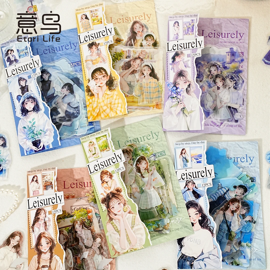 意鸟悠然序曲系列 PET贴纸包