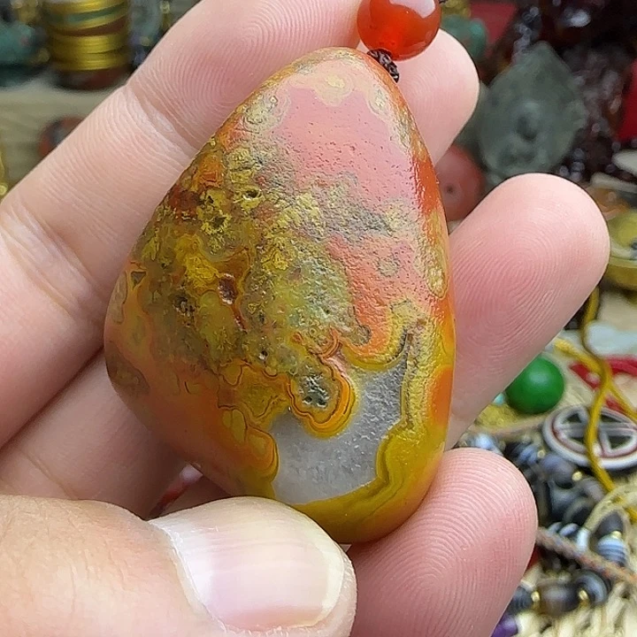 君***子白玉菩提吊坠精品