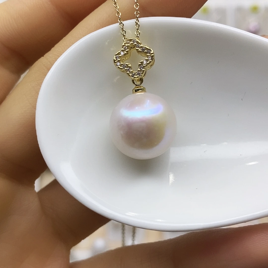 淡水珍珠颈饰合金