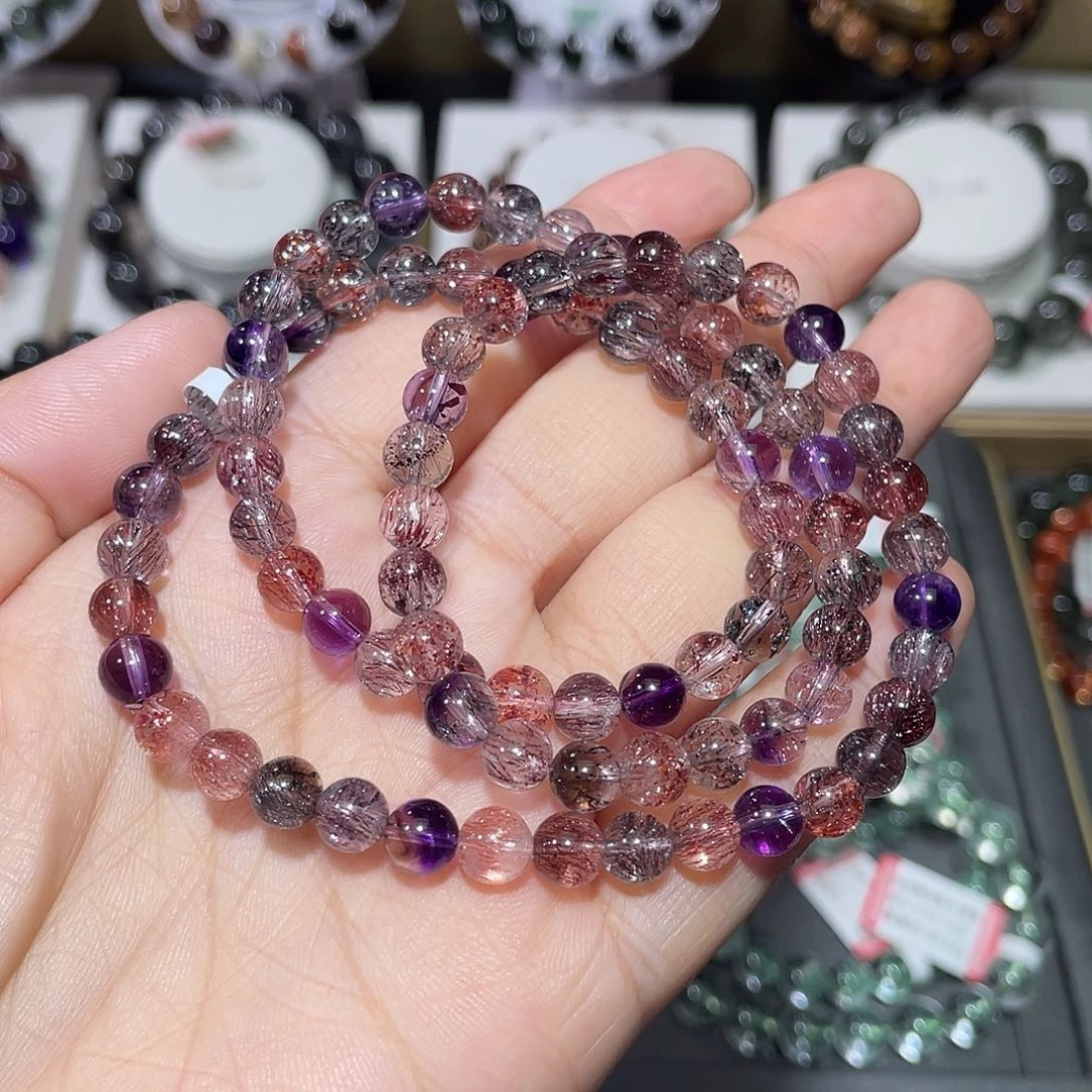 未镶嵌水晶手链超七多圈手串