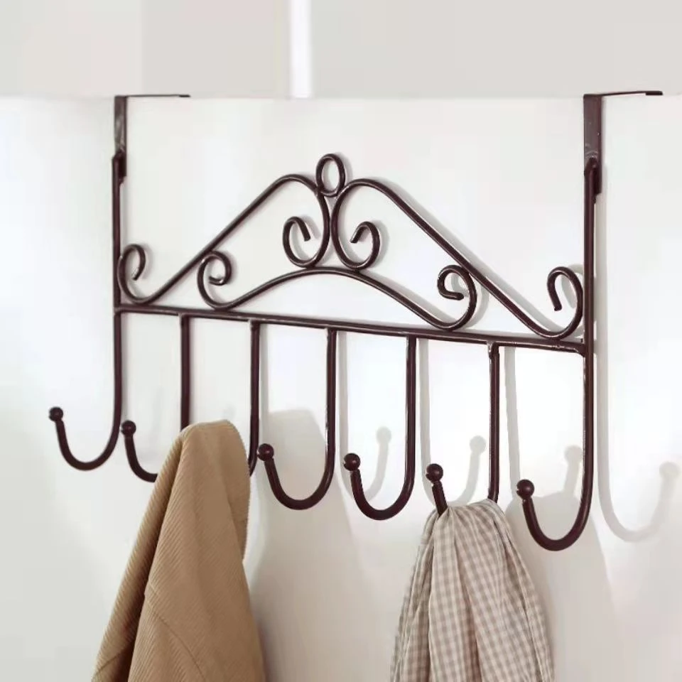 挂钩门上粘钩强力挂架挂衣钩衣帽架置物架创意无痕背式免钉免打孔