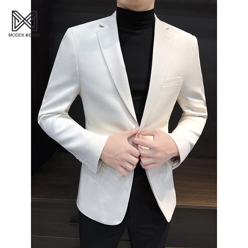 MODEK KODEK西装外套男士春秋修身2025年新款休闲高级感西服上衣