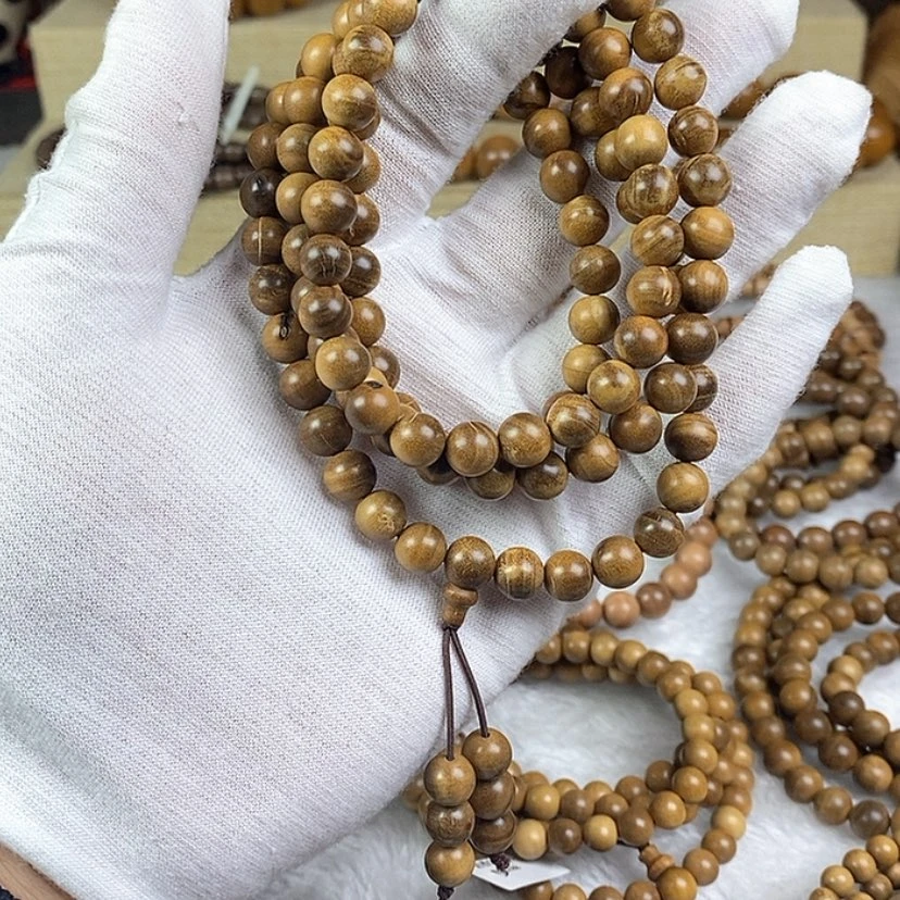【闪购商品】檀香木手串/手链印度老山檀香0.8微瑕
