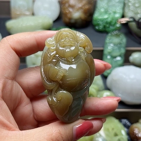 和田玉未镶嵌颈饰每****步