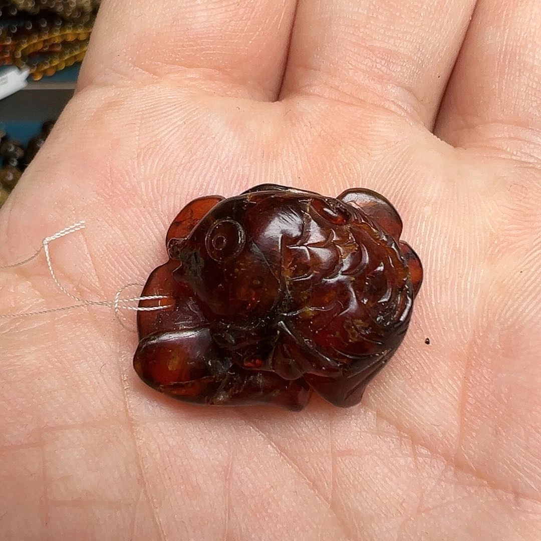 琥珀手链未镶嵌抚顺