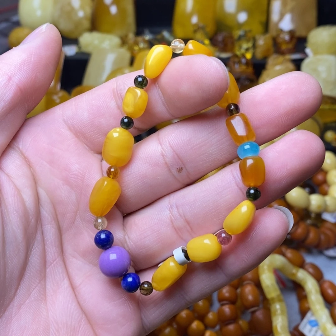 琥珀未镶嵌裸石蜜蜡