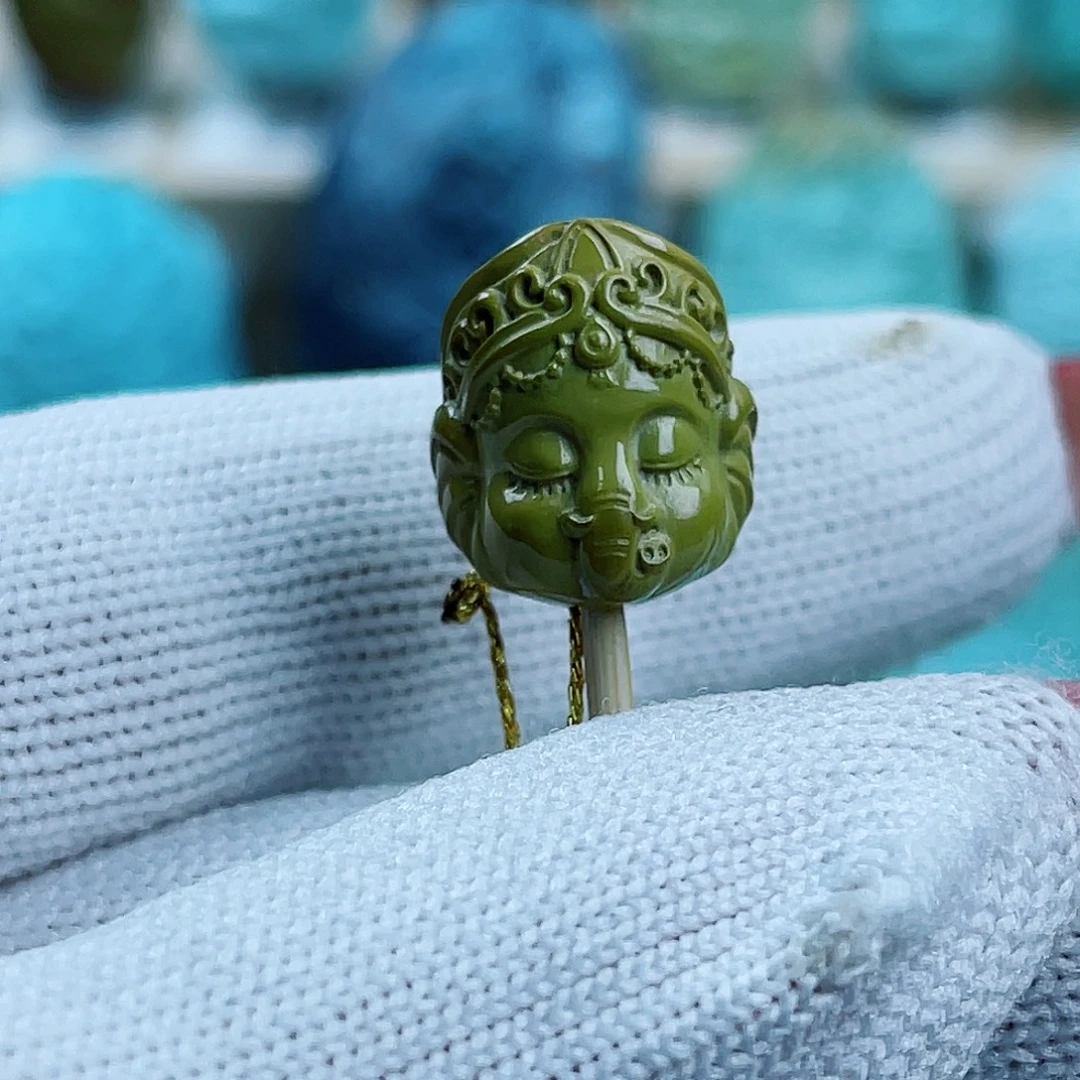 绿松石未镶嵌配饰