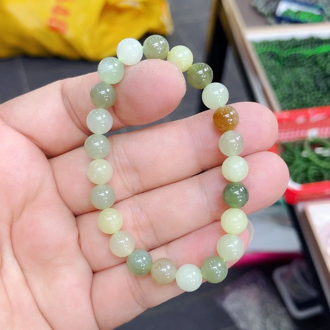 和田玉手链未镶嵌