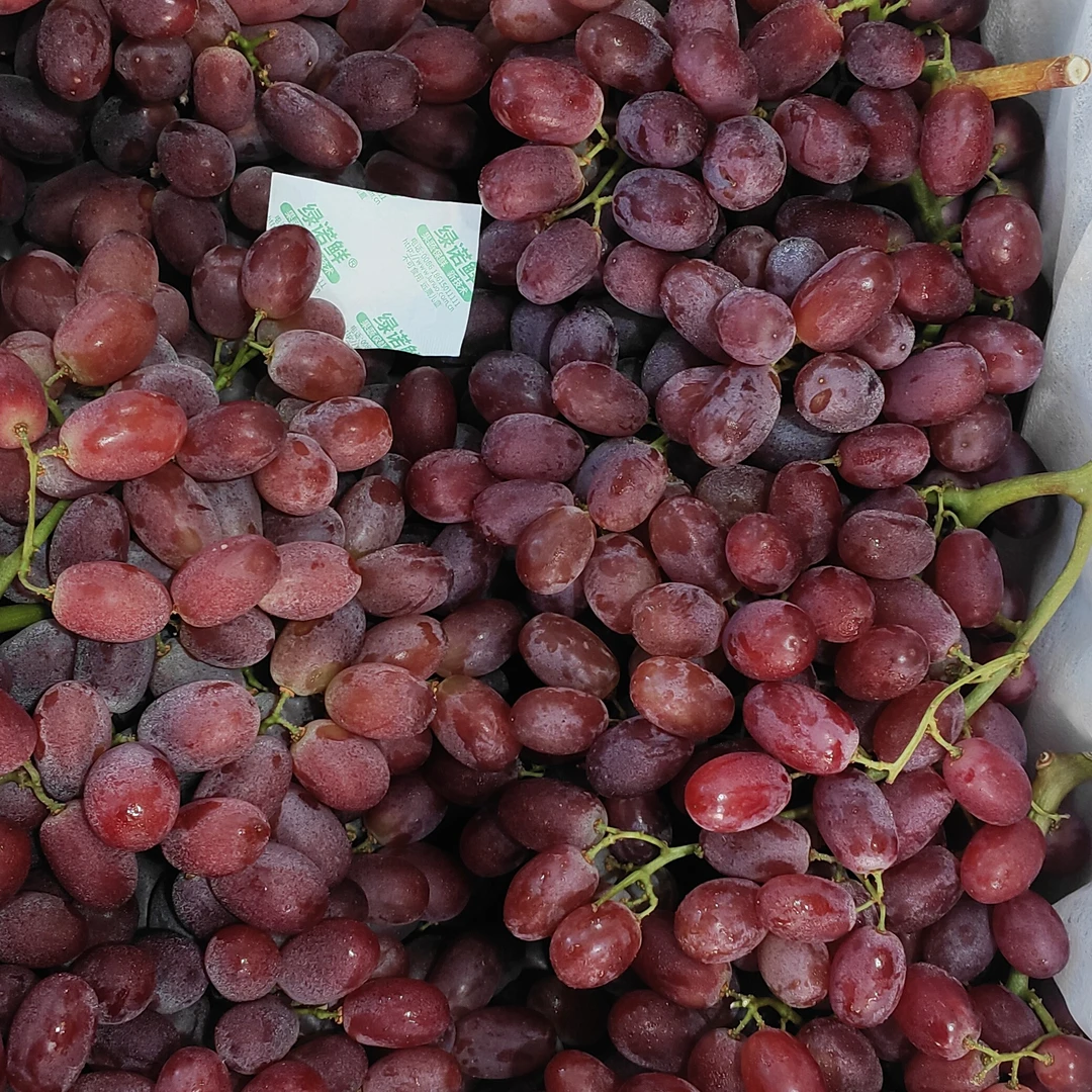 【鲜嫩多汁】无籽红提葡萄350克/份～帮洗