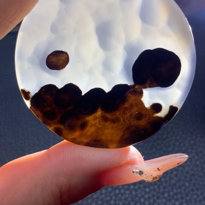 穿***空玛瑙/玉髓未镶嵌颈饰