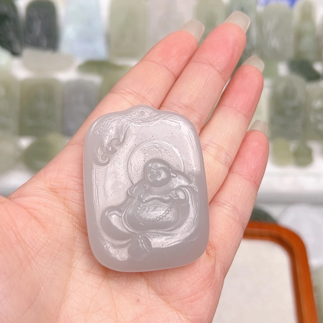 颈饰未镶嵌和田玉@*