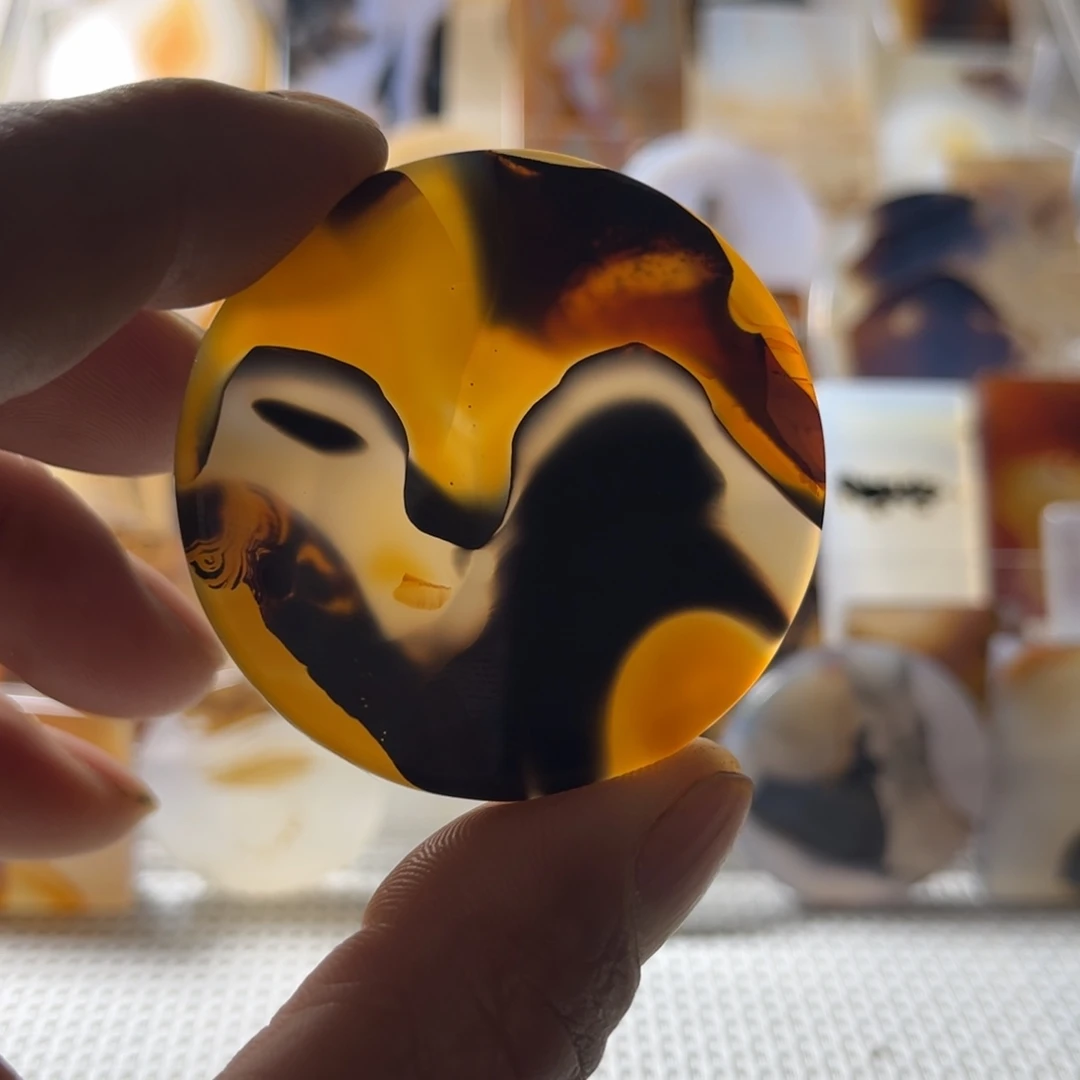 玛瑙/玉髓未镶嵌吊坠(不含链)