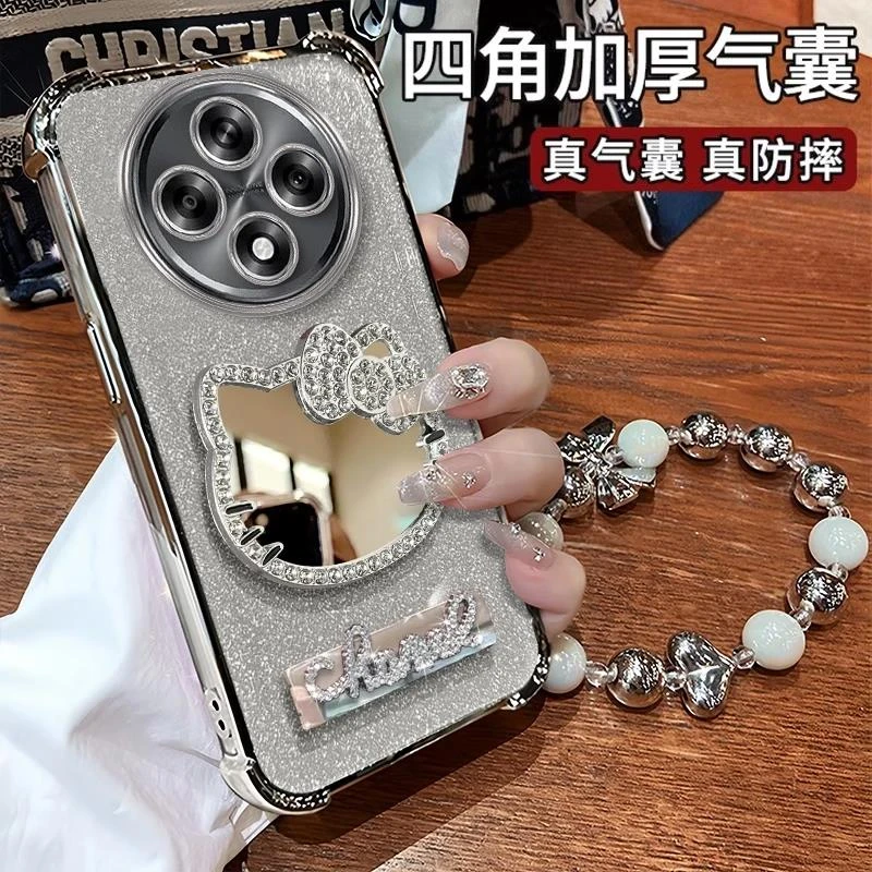 适用于OPPOA3手机壳A3Pro带支架A2防摔A2Pro闪粉poop轻奢poop软壳