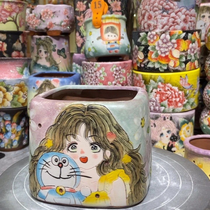 景德镇艺术手绘作品