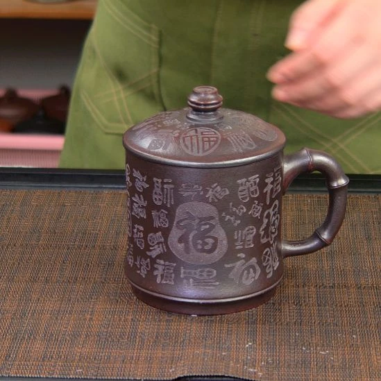 紫砂茶杯高货放漏