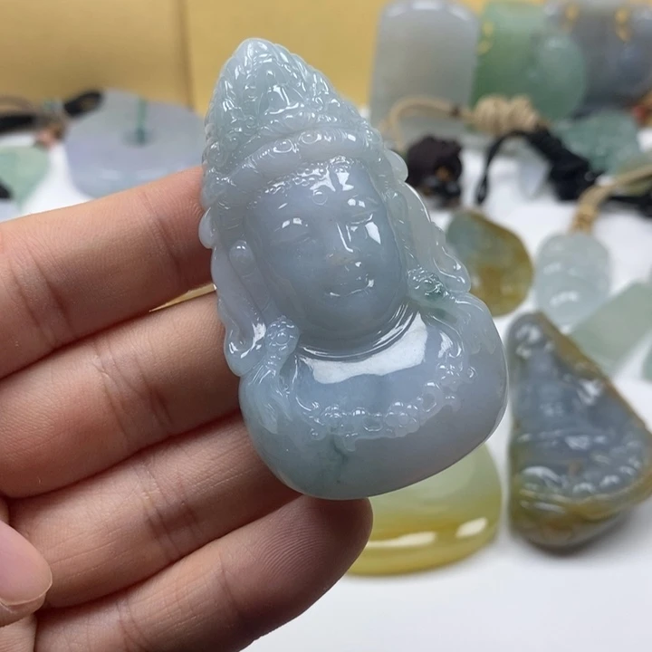 翡翠未镶嵌颈饰缅甸翡翠