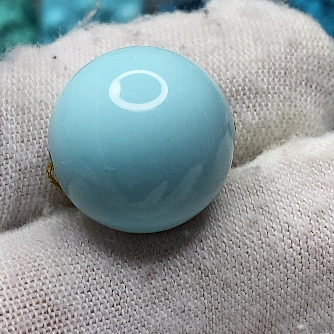 绿松石未镶嵌天然原矿 带武汉地大证书