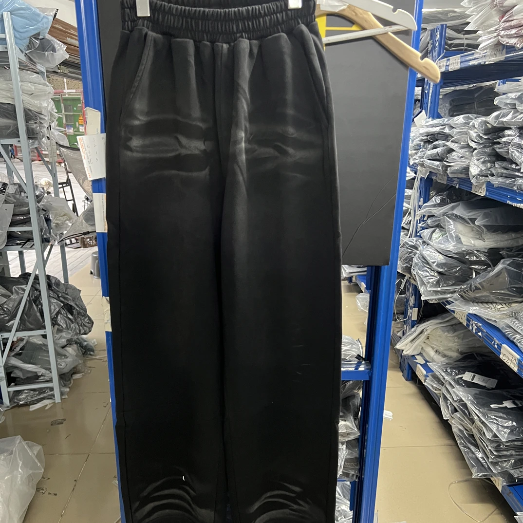 D40#水洗重磅卫裤男装