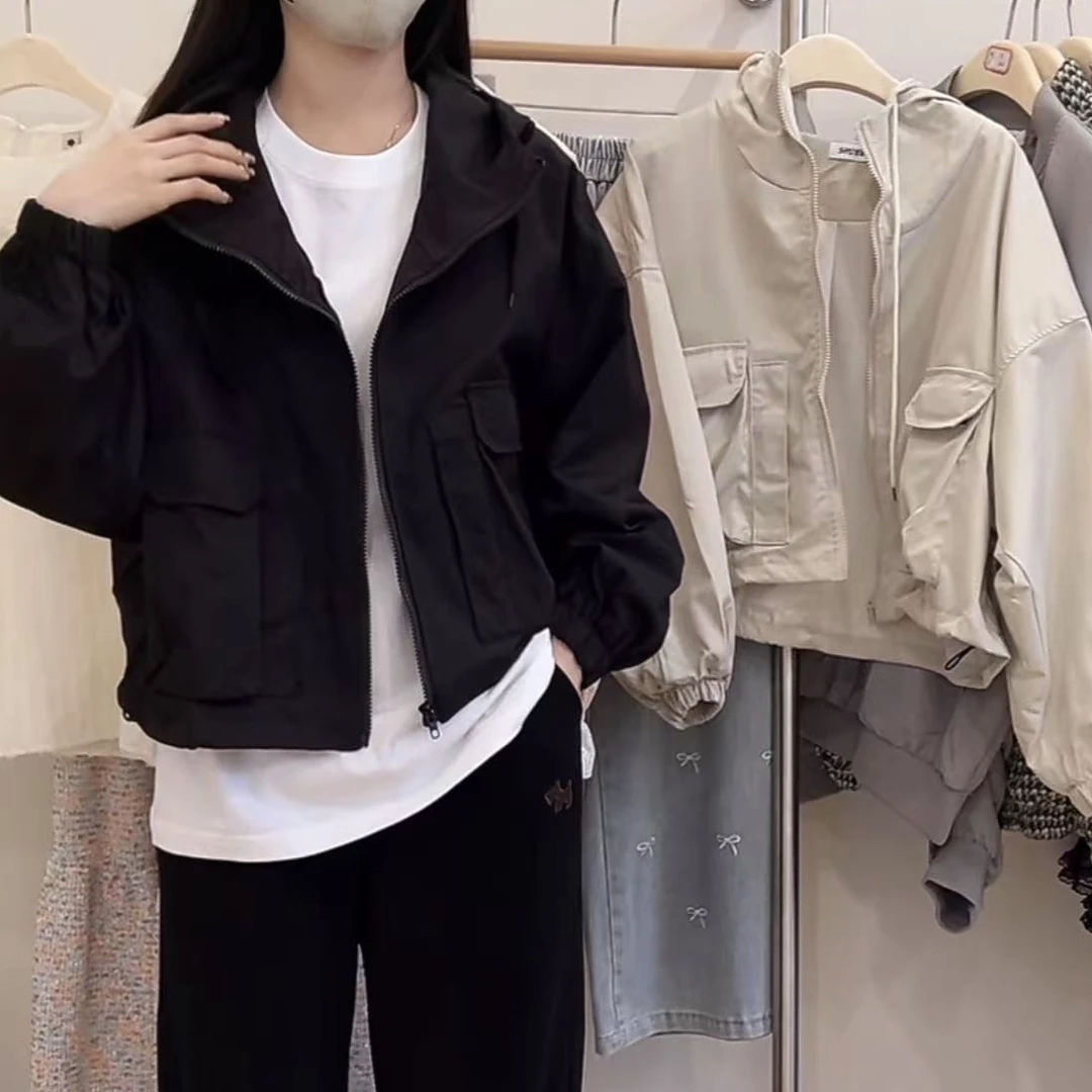 SW（2381）短款连帽外套 kc