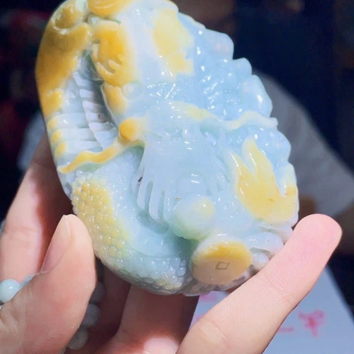 翡翠未镶嵌吊坠(不含链)A112
