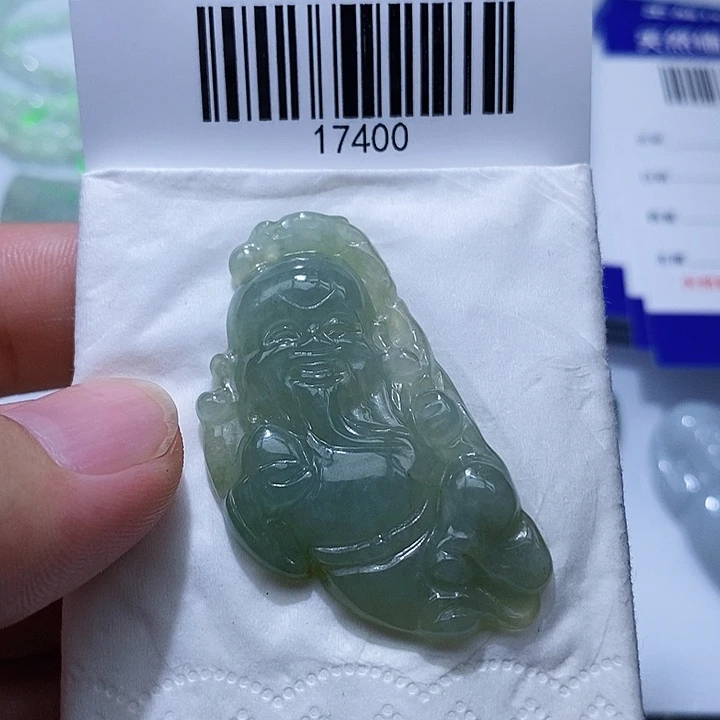 翡翠未镶嵌颈饰天光墟翡翠市场现金代购