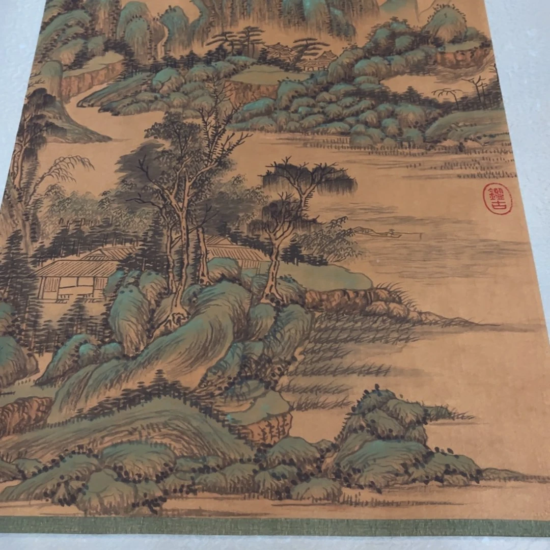 用***1横款臻弘，字画，中堂，原祁