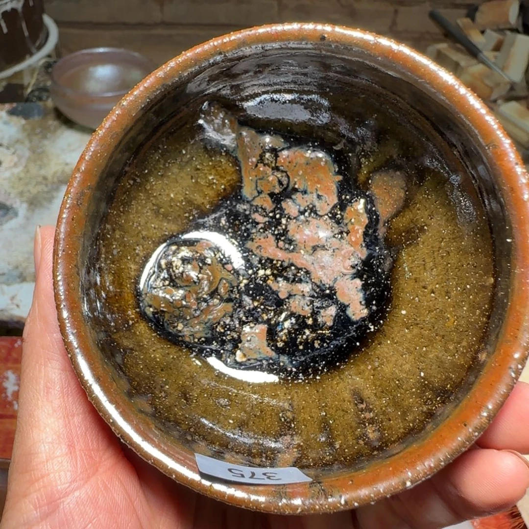 悠***竹柴烧建盏茶盏茶杯375