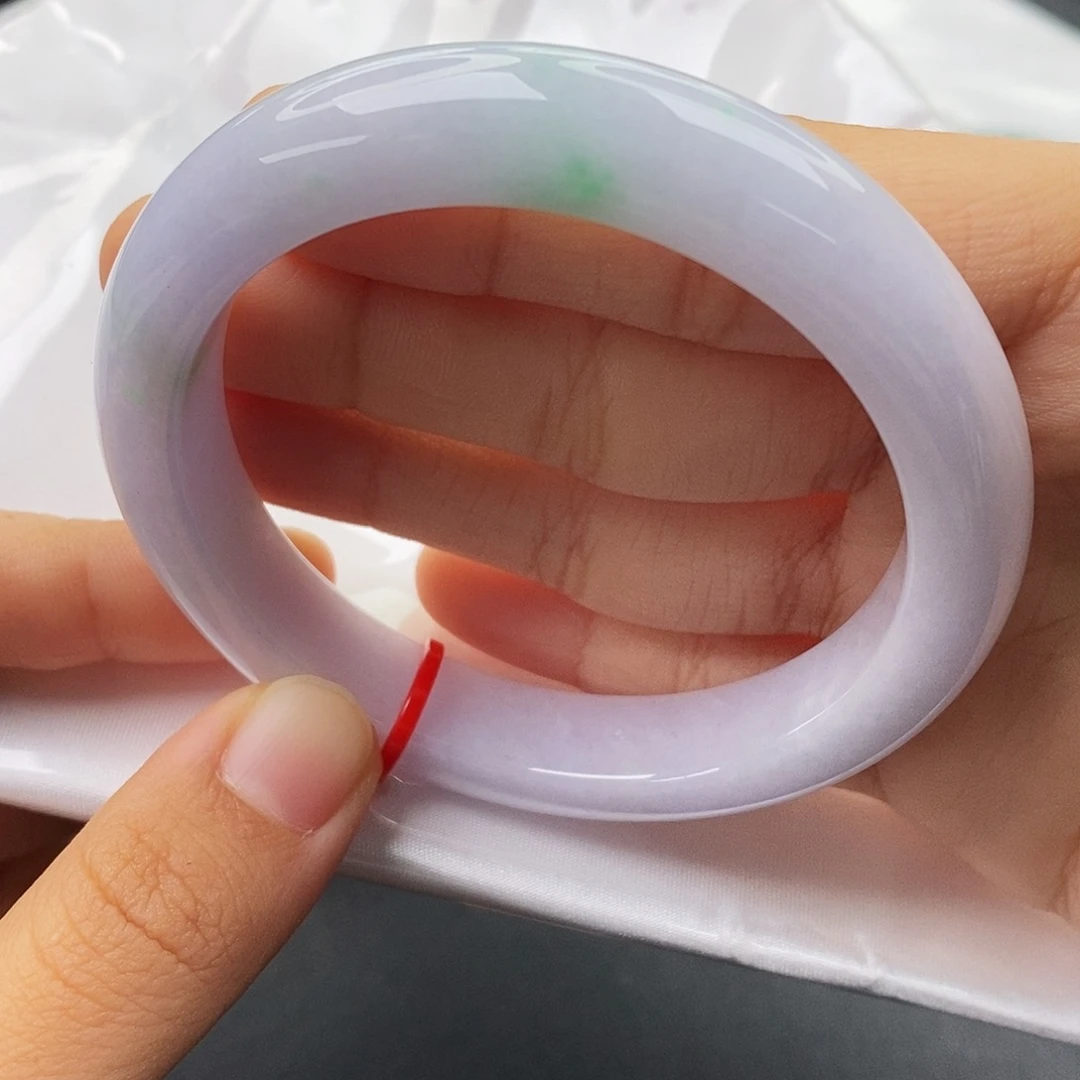 翡翠未镶嵌手镯56圈