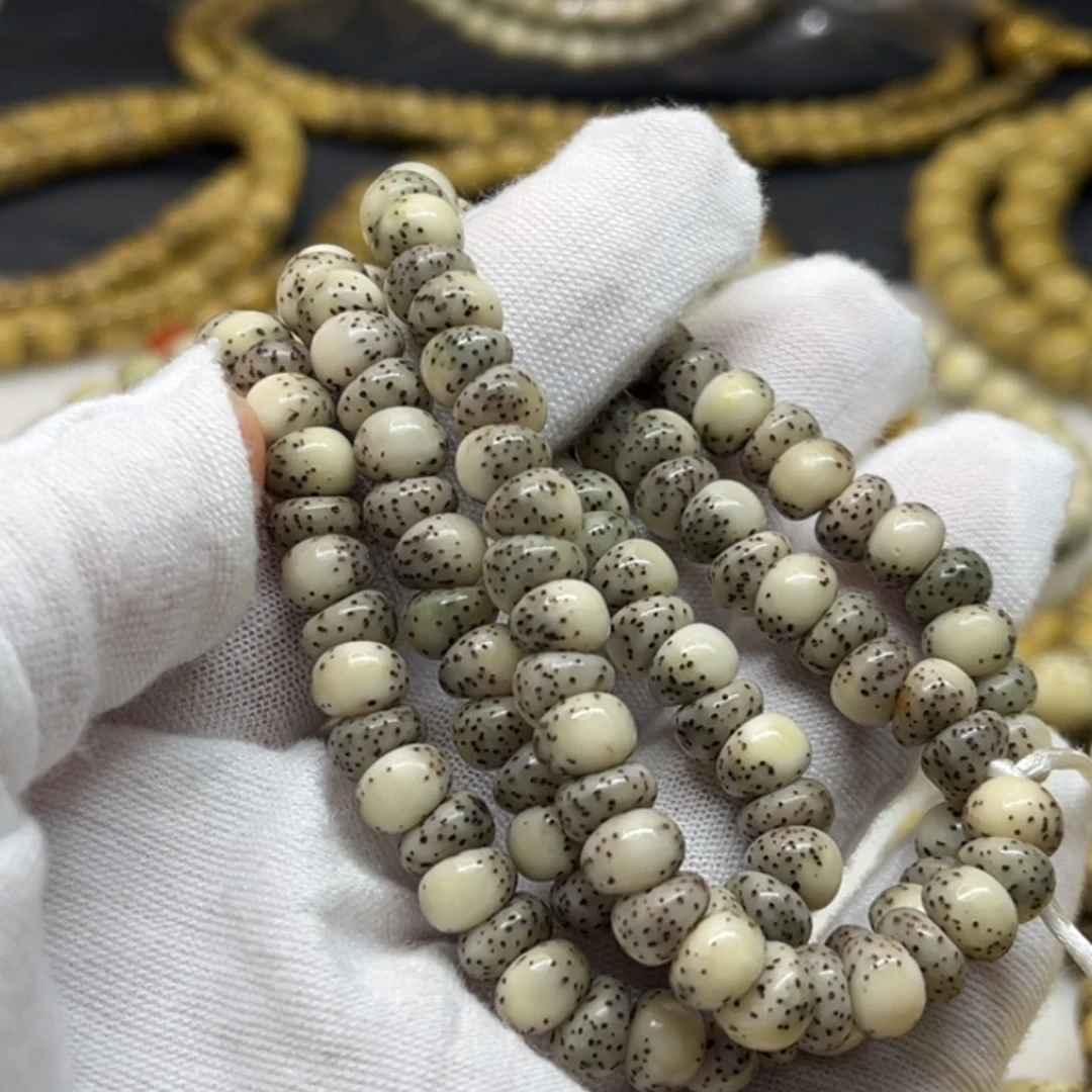 遥***你手串星月菩提原生态石玉料卡7
