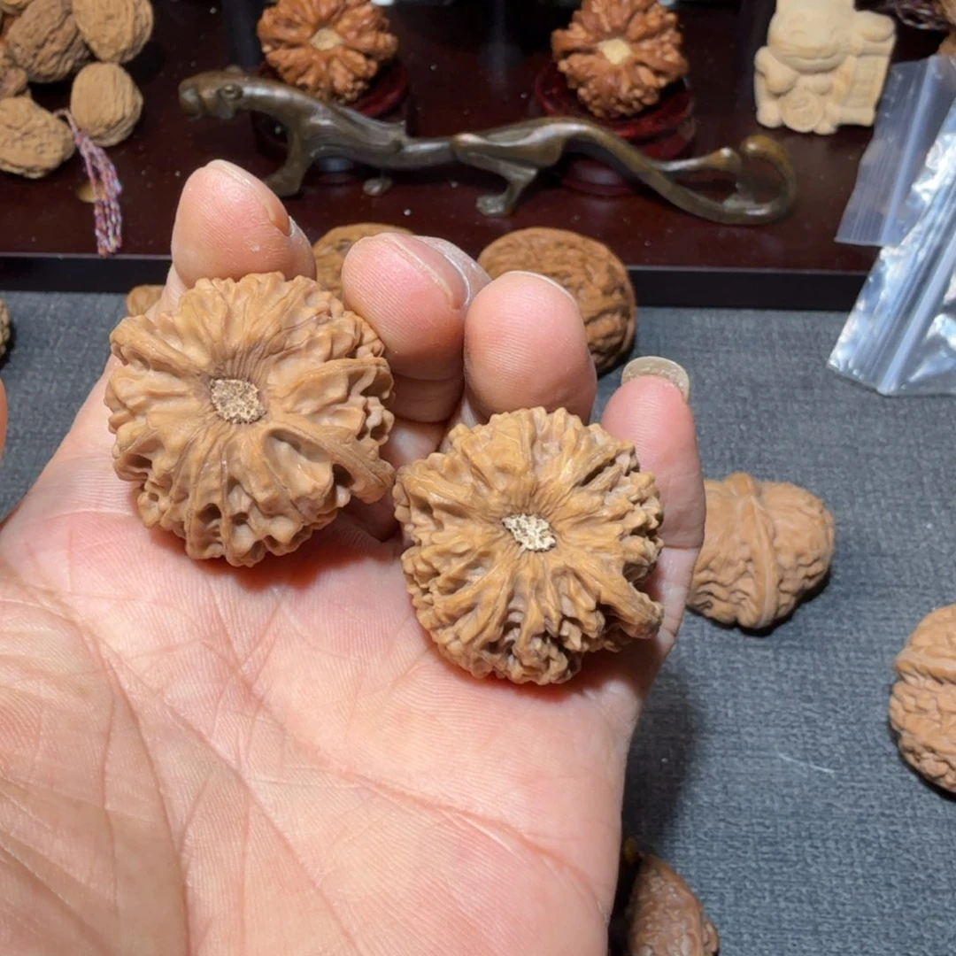 把件文玩核桃?***?龙门涧36.5微修