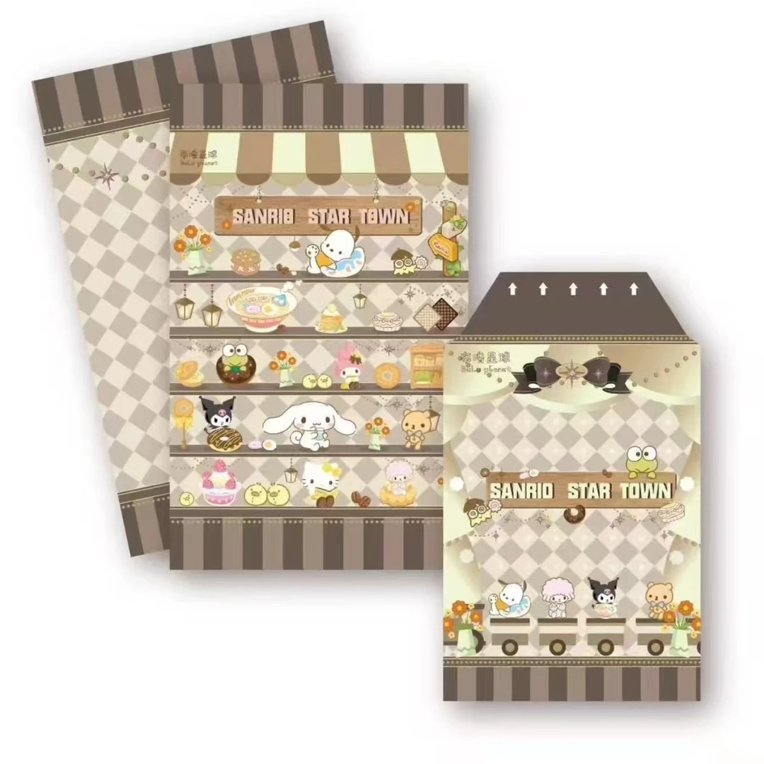 【小玉】布噜星球三丽鸥第二弹 微笑小镇 撕撕乐收藏卡盲盒（拆卡）