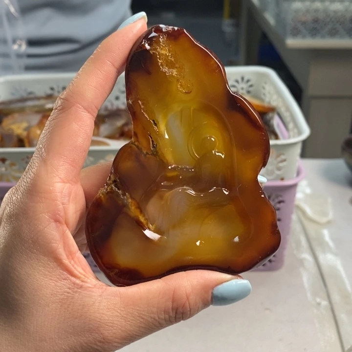 玛瑙/玉髓吊坠(不含链)未镶嵌