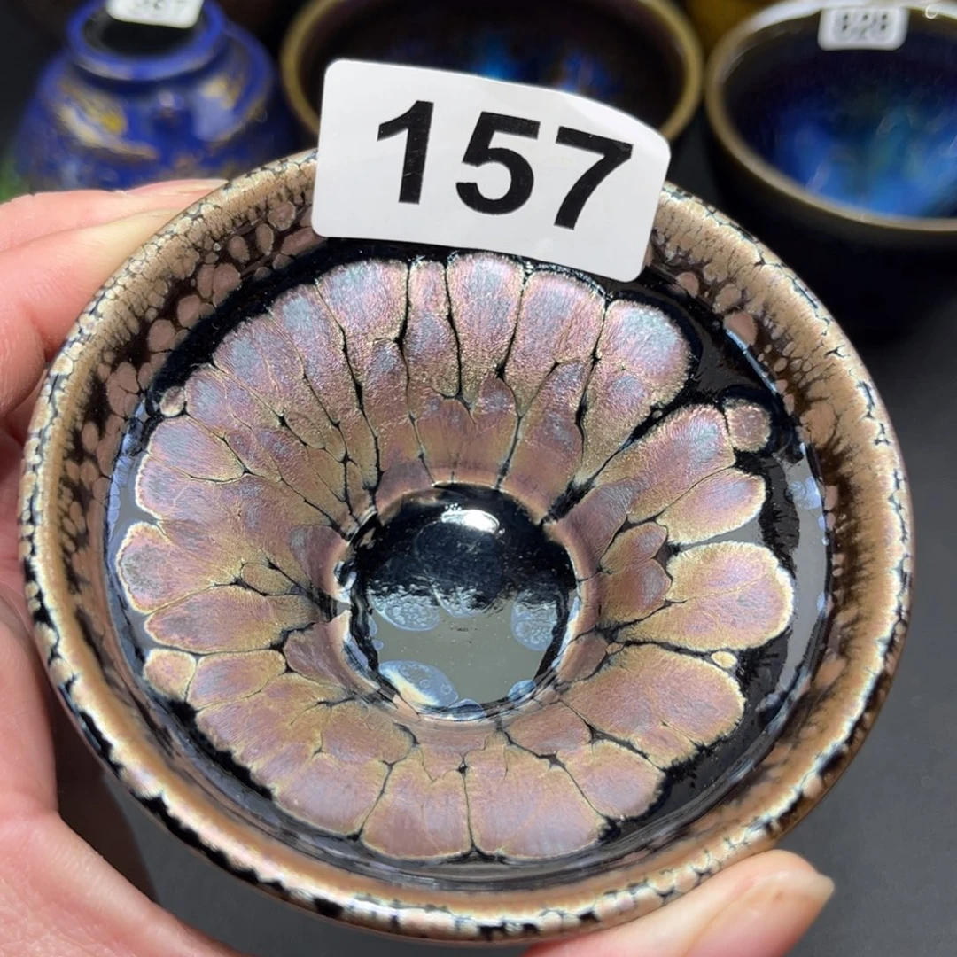 Q***蛐茶盏157 建盏单盏太好看了吧……