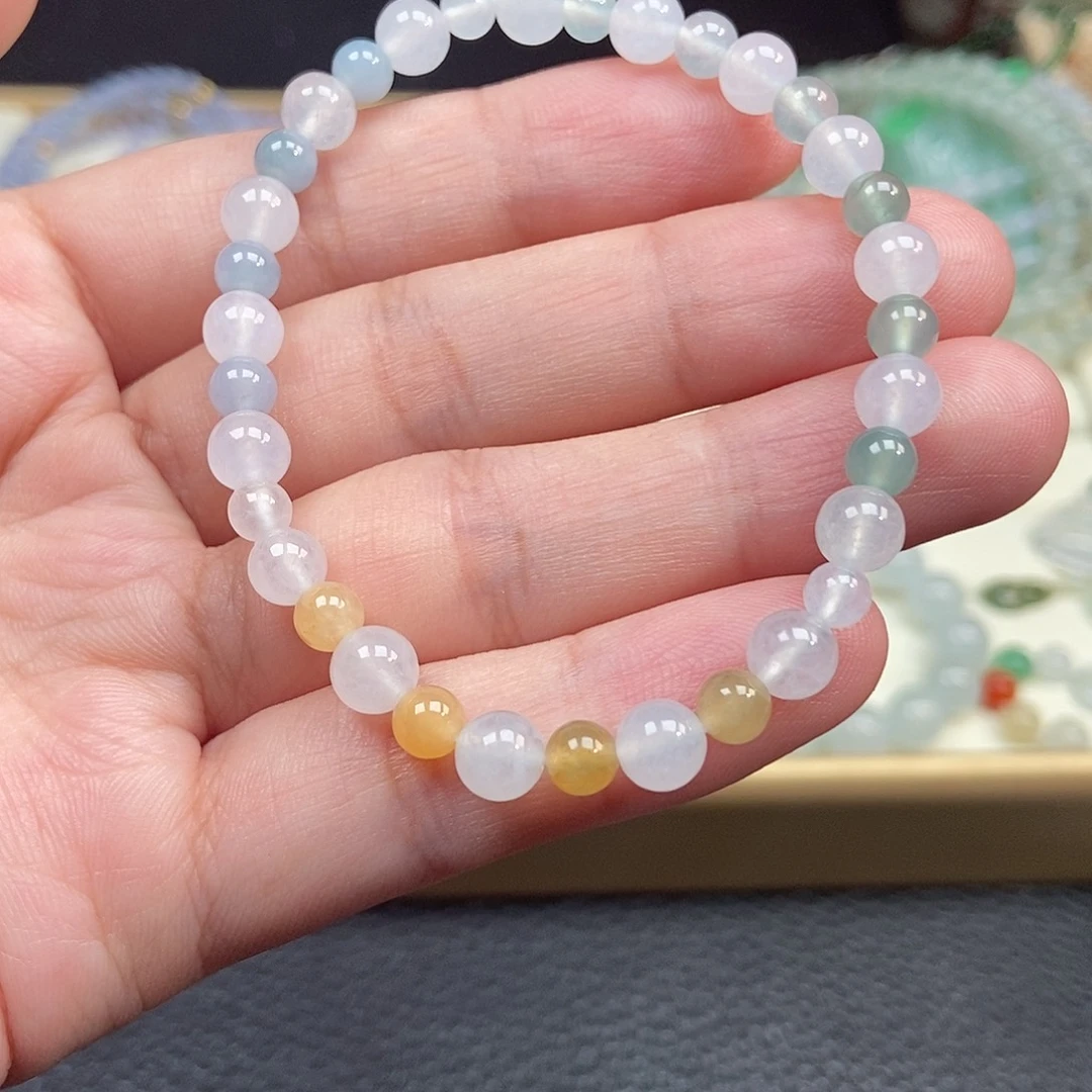 未镶嵌手链翡翠卡6