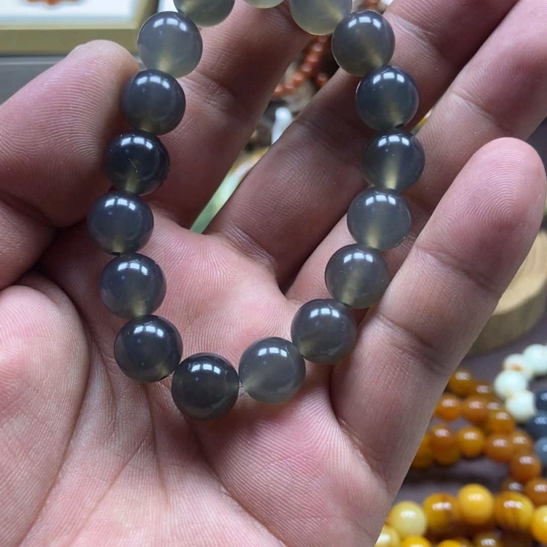 蛇纹石玉未镶嵌手串