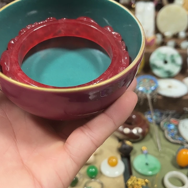 碧***春瓷片精致小巧精致小巧漂亮