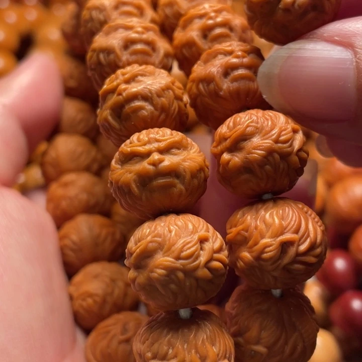 猴头核桃手串洛***悟空