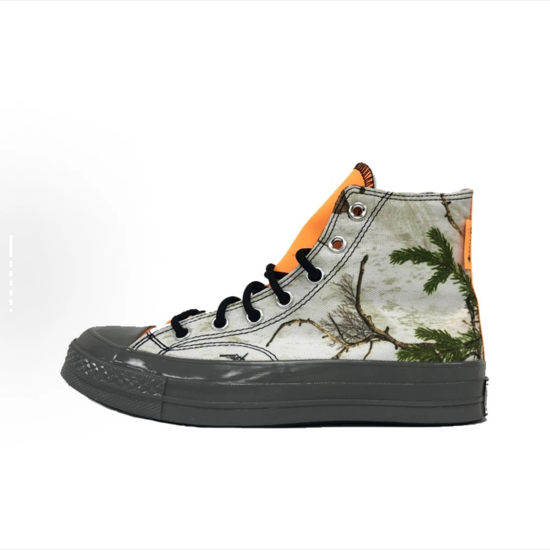 Converse匡威1970s休闲时尚 高帮 帆布鞋 男女同款 白迷彩169365C