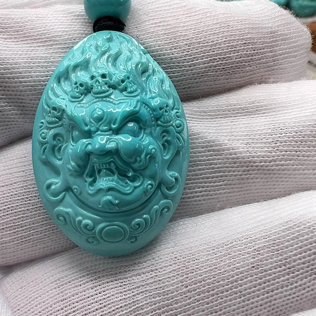 绿松石大黑天 未镶嵌