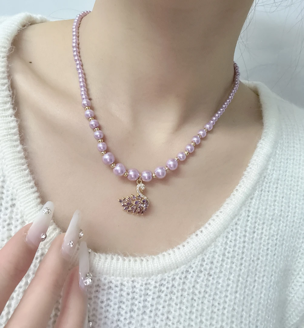 【最后三天】5008轻奢气质天鹅时尚项链