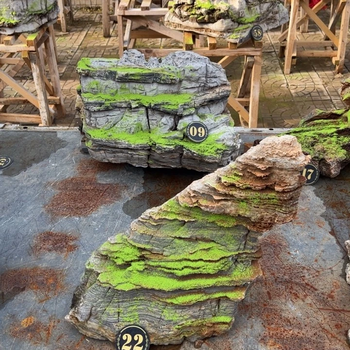 石材石摆件一石成景