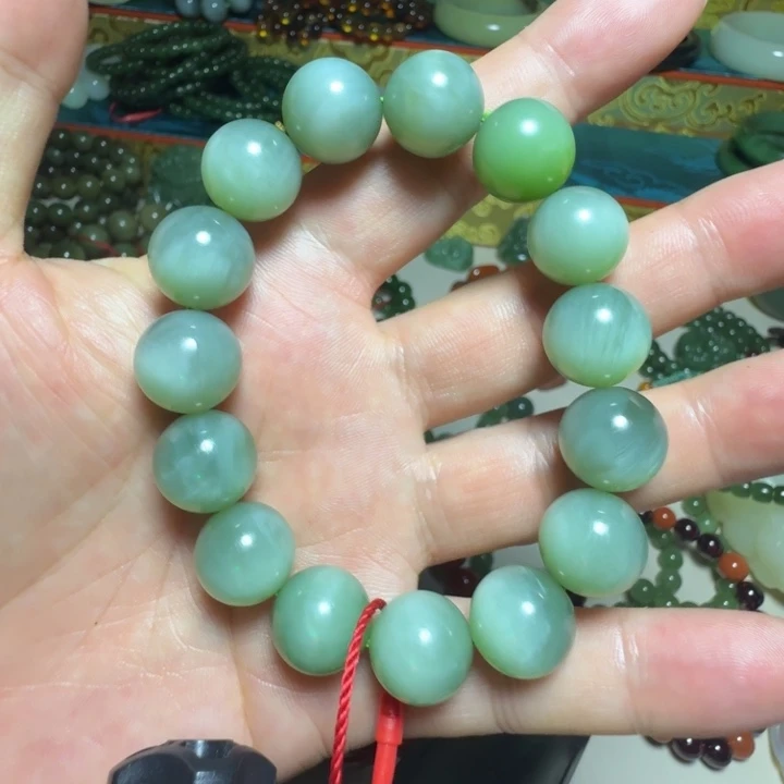 未镶嵌手串和田玉（碧玉）