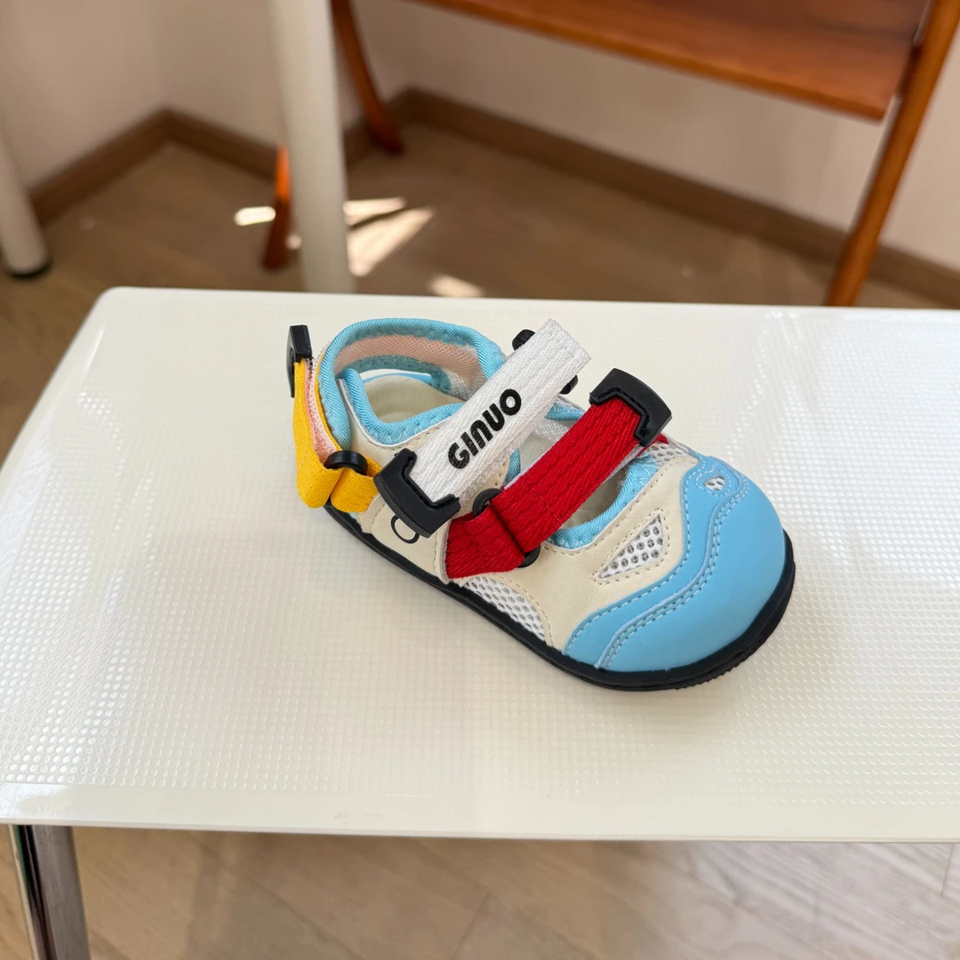 XYBB【蓝精灵】儿童凉鞋机能鞋防滑百搭幼儿园宝宝学步鞋童鞋0499