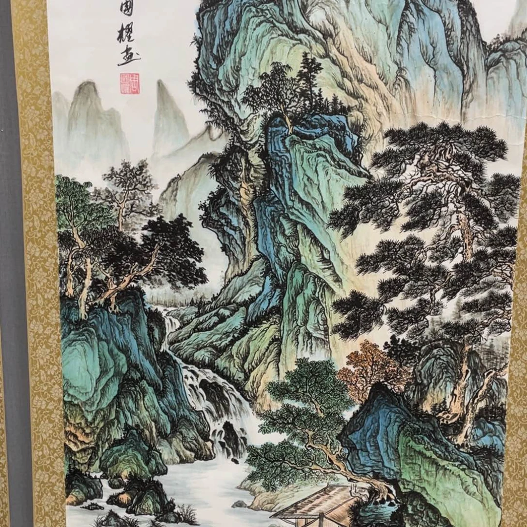 沃***叶国画老师手笔手绘作品Y